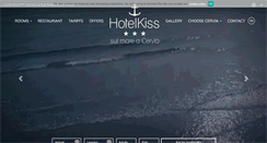 Desktop Screenshot of hotelkiss.com